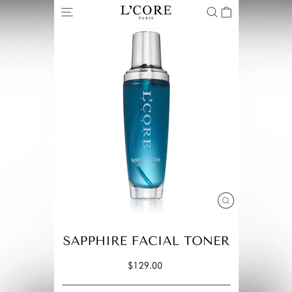 L'Core Sapphire Facial Toner